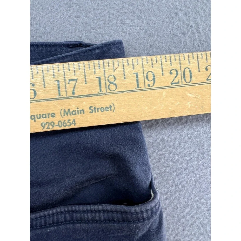 Banana Republic Pants Mens 36x30 The Traveler Slim Navy Blue Cotton Stretch